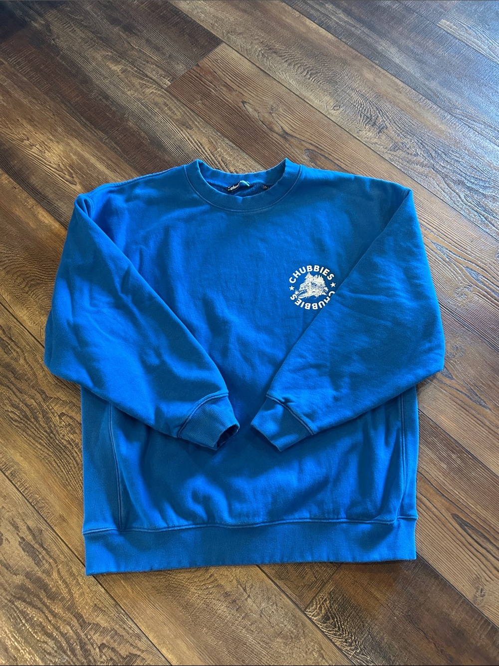 Chubbies Royal Blue Crewneck Sweatshirt